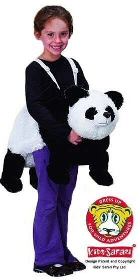Disfraz de felpa colgante de panda safari para niños; unisex talla única Foto 1 de 1