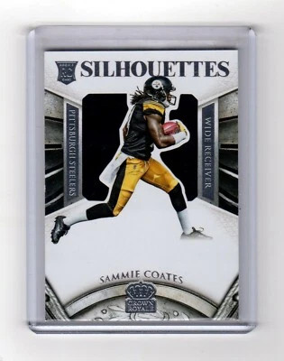SAMMIE COATES 2015 Crown Royale SILHOUETTES JERSEYS #233 (187/299) Pittsburgh - Image 1 of 2