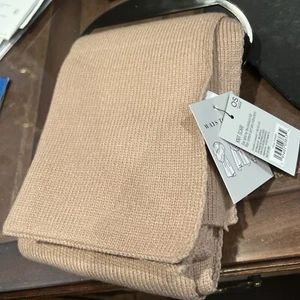 West Loop Brown Knit Scarf OS One Size New With Tags - Picture 1 of 6