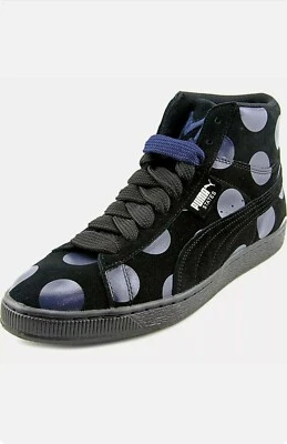 Nueva Zapatilla Deportiva PUMA States Mid X Vashtie Pois Para Hombre Talla 6 Color Negra ON Negro Iris Foto 1 de 4