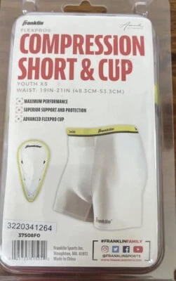 Franklin Sports Youth Cup ( Size XS ) With Compression Short - Superior Support - Image 1 of 2