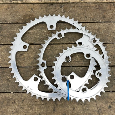 Vintage Gipemme Chainring Set TRIPLE 144 BCD 53 42 32  Road Eroica Tour Strada - Image 1 of 4