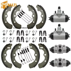 Front Rear Wheel Cylinder Brake Shoe for Kawasaki Mule 3000 4000 KAF620 2001-21 - Picture 1 of 6