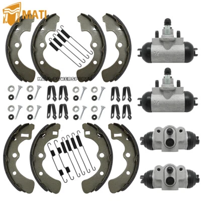 Front Rear Wheel Cylinder Brake Shoe for Kawasaki Mule 3000 4000 KAF620 2001-21 - Image 1 of 4