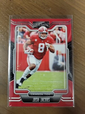 Josh Jacobs Alabama 2022 Panini Chronicles Playbook Draft Picks #22 Raiders - Image 1 of 4