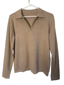 Commense Color Mocha Sweater Size S-M Soft Fabric Viscose, Polyester, Nylon - Picture 1 of 11