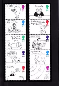 GB 2001 - Greetings Cartoons Smilers (Litho Questa) Ex-LS6 - MNH - Imagen 1 de 1