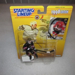 Alineación inicial 1998 Tony Amonte NHL Chicago Blackhawks (pieza de novato) - Imagen 1 de 7