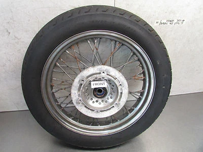 B69 H HONDA SHADOW ACE VT 750 2001 OEM RUEDA DELANTERA Foto 1 de 4