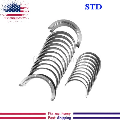 STD Side Main&Rod Bearing Set For 1993-2013 Volvo S40 S60 C70 2.3L-2.5L L5 Foto 1 de 4