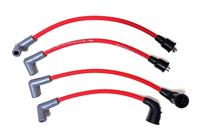RX-7 1.3L Turbo 93-95 High Performance 8.5 mm Red Spark Plug Wire Set 29244R - Image 1 of 2