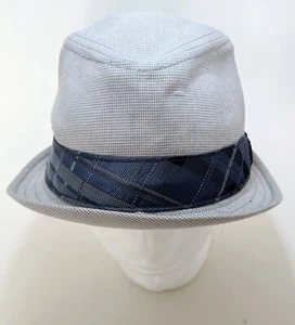 Adidas Fedora Grey Hat - Soft Brimmed, Casual Style Golf Size L/XL Cotton - Picture 1 of 9