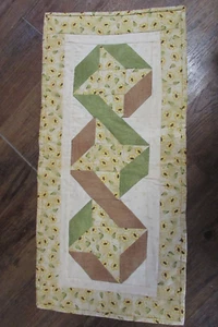 Quilted Wallhanging Tapestry about 27"x13" - Picture 1 of 6