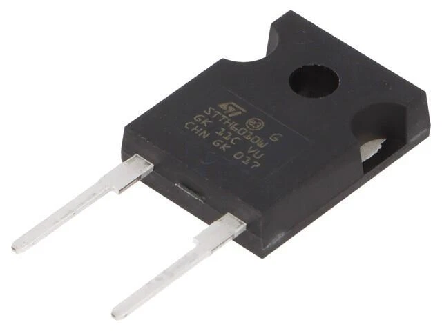 STTH6010W Diode: Rectifier THT 1kV 60A Ifsm: 400A DO247 Ufmax: 1.3V STMicroe - Image 1 of 1