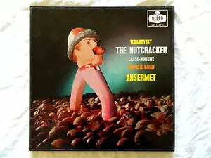 TCHAIKOVSKY THE NUTCRACKER COMPLETE BALLET OSR ANSERMET DECCA SXL 2093-3 ED4 - Picture 1 of 8