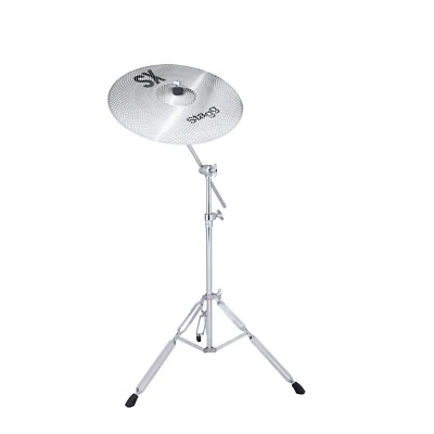 Low Volume 16" Crash Becken SX Stagg mit Mapex B250 Ständer