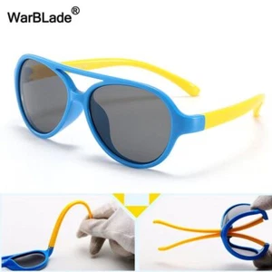 Stylish Polarized Sunglasses - Flexible Silicone Shades Kids Fashion Eyewear 1pc - Picture 1 of 28