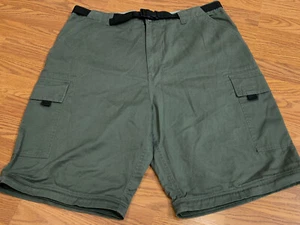 Plugg Army Green Cargo Shorts 32 - Picture 1 of 8