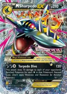POKEMON BLACK STAR PROMO M SHARPEDO EX XY200 HOLO FOIL NM (NEAR MINT) - Bild 1 von 1