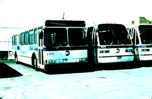 Autobús original Kodachrome Slide MTA 1997 Orion V #5976, RTS #5926 FAR ROCK 29/03/08 - Imagen 1 de 1