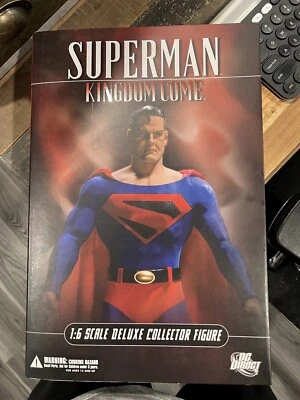 Figura de coleccionista de lujo Superman Kingdom Come DC Direct escala 1:6 rara Foto 1 de 4