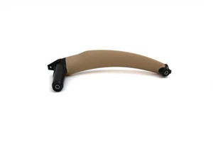 BMW E70 X5 & X6 FRONT LEFT DOOR PULL HANDLE STRAP FRONT OR REAR GENUINE OE BEIGE - Picture 1 of 3