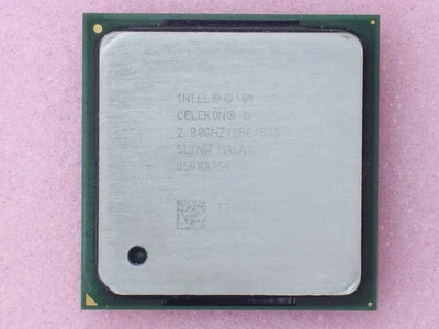 INTEL CELERON D 335 CPU@2.8 Ghz SOCKET 478 CPU@FULLY TESTED@533 FSB / 256@SL7NW - Image 1 of 4
