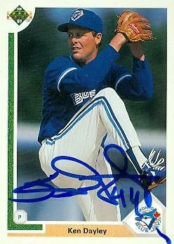 Ken Dayley autographed Baseball Card (Toronto Blue Jays) 1991 Upper Deck #781 - Image 1 of 1