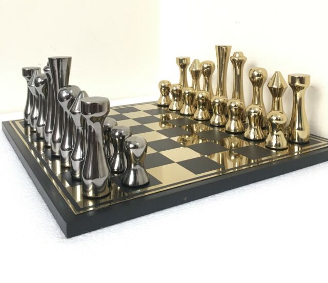 Black & Gold Chess Set Trio (50% OFF)