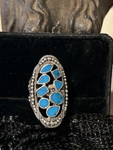 Turquoise Ring 925 sterling