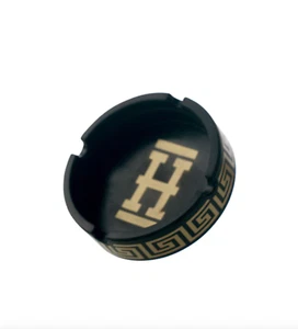 HEMPER "New Money" Dishwasher Safe, Heat-Resistant Silicone Ashtray- Yellow/Gold - Picture 1 of 7