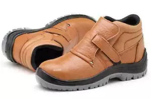 Men's Chukka Welder Steel Toe Welding Boots Outdoor Work Safety Shoes Casual New - Picture 1 of 15
