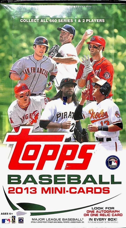 2013 TOPPS MINI BASEBALL CARD PICK YOUR CARD FROM CARDS #500-661 - Image 1 of 1