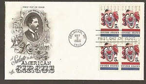 #1309 5c American Circus - ArtCraft FDCB4 - Picture 1 of 1