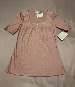 Belle Du Jour Women's Top Brown Size XL - Picture 1 of 7