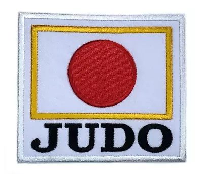 KARMA PATCH Judo Patch 3.5" Iron-on Badge Japan Martial Arts Judokas Gi Kimono Gift Patches