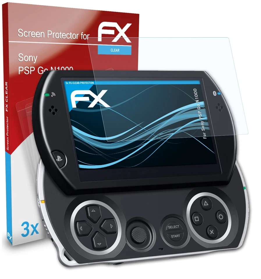 atFoliX 3x Pellicola Protettiva per Sony PSP Go N1000 chiaro - Immagine 1 di 4
