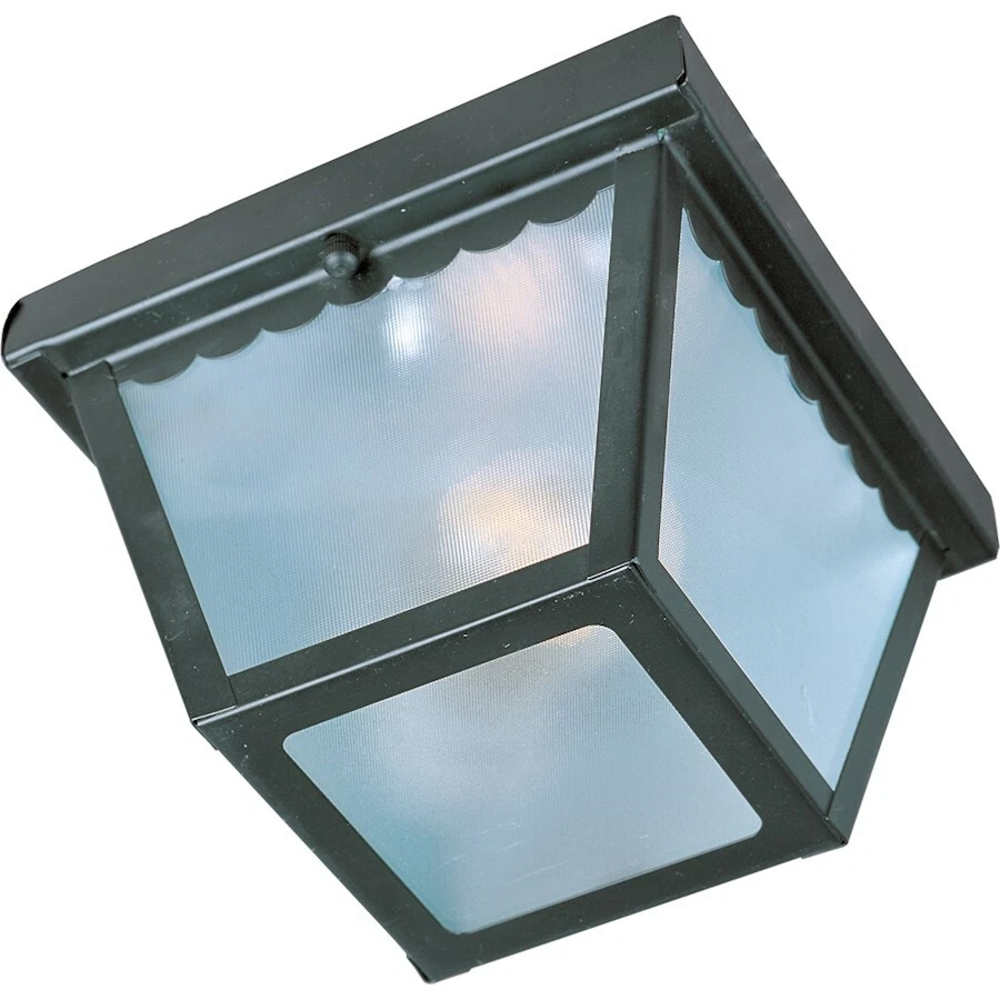 Maxim Lighting 1-Light Outdoor Ceiling Mount Black - 6203FTBK - Image 1 of 1