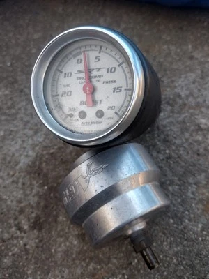 Medidor automático SRT boost gauge AGP Wastegate "usado para piezas" Dodge SRT4 Foto 1 de 4