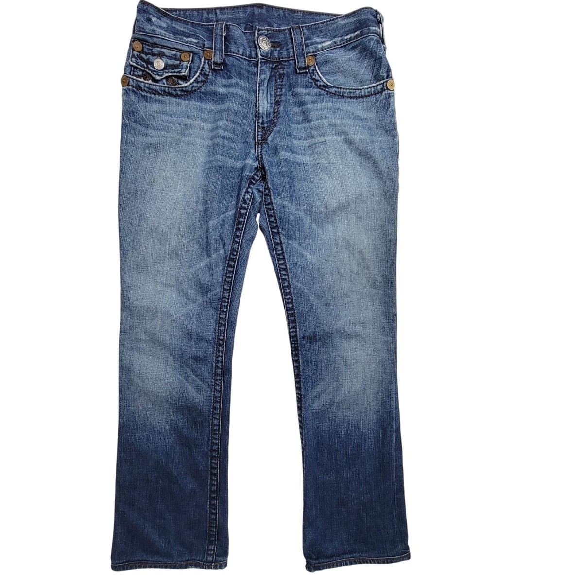 TRUE RELIGION SUPER T Rainbow デニム USA製 TRUE RELIGION SUPER T Rainbow デニム USA製