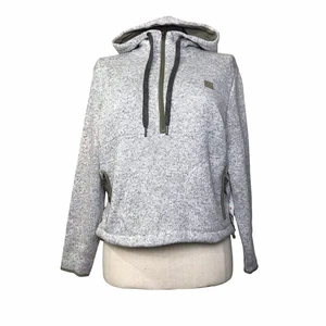 Billabong Roam Free Half-Zip Hoodie Damen Gr. S Farbe grau wasserabweisend - Bild 1 von 19