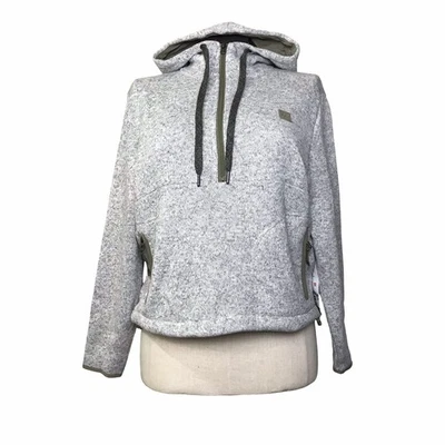 Женская толстовка с капюшоном на молнии Billabong Roam Free размер S цвет серый водоотталкивающий - Изображение 1 из 4