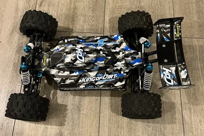 1:8 King of Dirt Buggy 4S BRUSHLESS + 2x LiPo 5000 mAh 100% RTR 80Km/h Carson RC - Bild 1 von 4