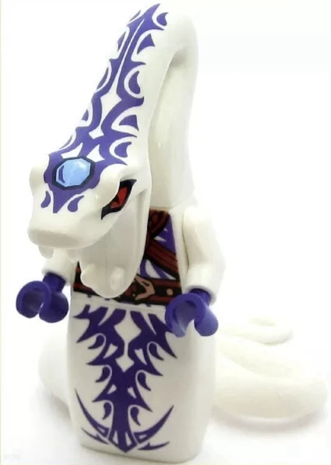 LEGO Ninjago Minifigur Pythor weiß (Original) - Bild 1 von 1