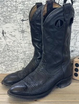 Botas vaqueras occidentales negras Boulet canadienses para hombre talla 7,5 C de colección Foto 1 de 4