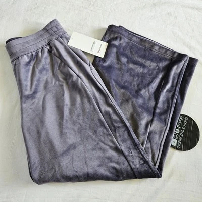 Lululemon Scuba MR 宽腿天鹅绒 NFAL 夜秋紫色女式 L 码 — 第 1/4 张图片