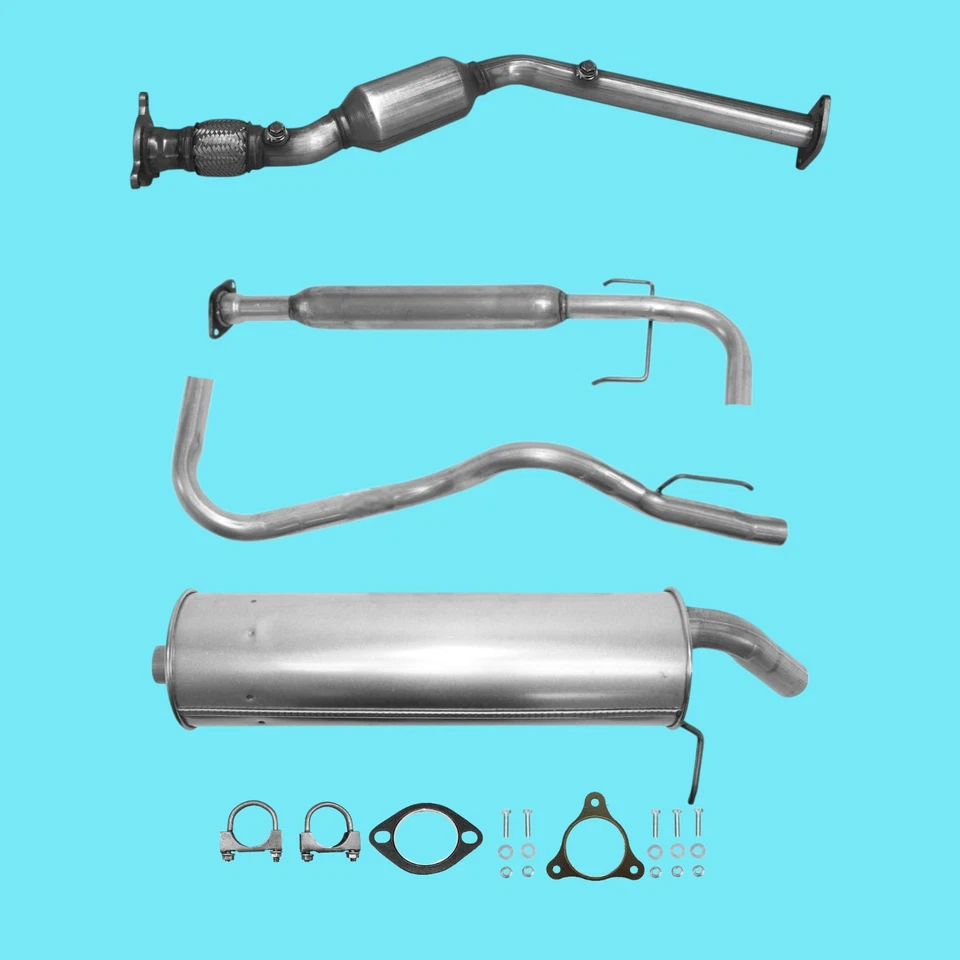 Converter, Resonator and Muffler 2005-2007 Saturn Ion 2.2L Automatic Trans - Image 1 of 1