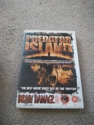 Predator Island DVD 2000 Brain Damage Cult Classic, Tested, Rare - Image 1 of 3