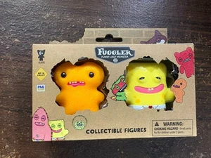 NEW 2025 Fuggler Spongebob Squarepants  Collectible Mini Figure Set Of 2 - Picture 1 of 2