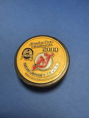 Disco New Jersey Devils NHL 2000 Stanley Cup Champions 1/2000 edición limitada Foto 1 de 4